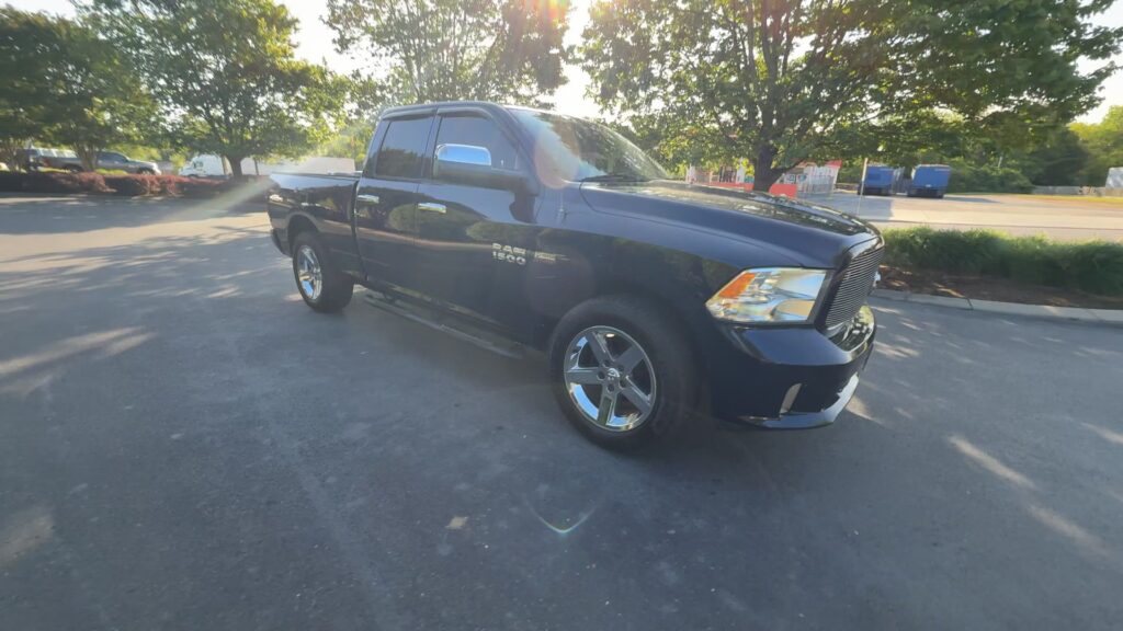 2014 RAM 1500 4 DOOR CAB; QUAD