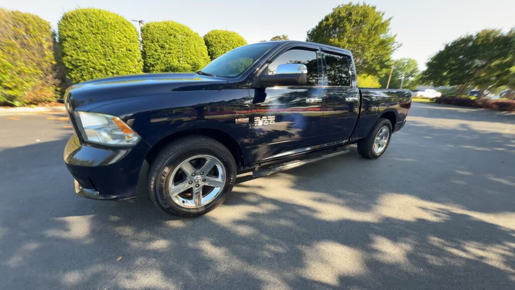 2014 RAM 1500 4 DOOR CAB; QUAD