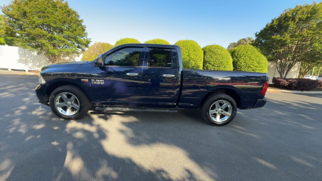 2014 RAM 1500 4 DOOR CAB; QUAD