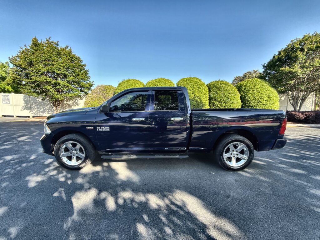 2014 RAM 1500 4 DOOR CAB; QUAD